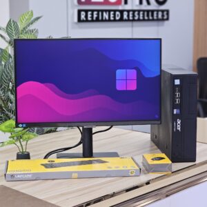 ACER VERITON DESKTOP + SAMSUNG QHD MONITOR