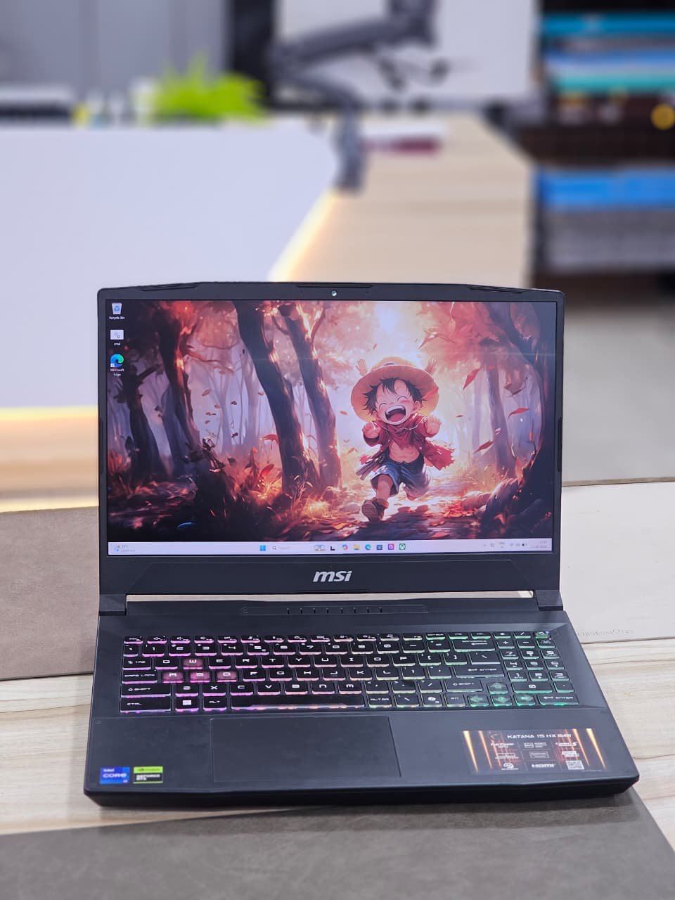 MSI Katana 15 HX B14WEK i7 14th Gen 16GB Ram 512SSD RTX5050 8GB GFX