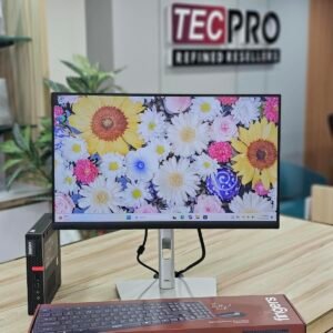Lenovo ThinkCentre i5-8400 8GB 256GB SSD + Dell P2222H 21.5-inch FHD IPS Monitor