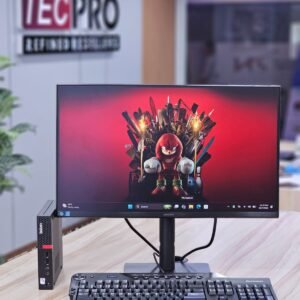 Lenovo ThinkCentre M900 Tiny i5-6500T 8GB 256GB SSD + Samsung 24-inch FHD IPS Monitor + Lenovo Wired Keyboard New + Lapcare Wired Mouse New