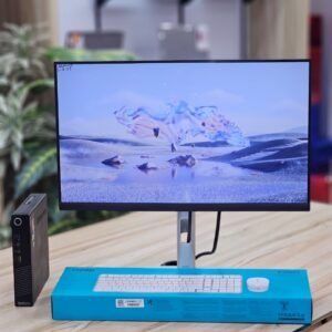 Lenovo ThinkCentre M73 i3 4th Gen 8GB 256GB SSD + Dell P2222H 21.5-inch FHD IPS Monitor + Rapoo Wireless Keyboard Mouse New